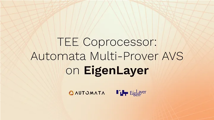 EigenLayer AVS Launch Announcement